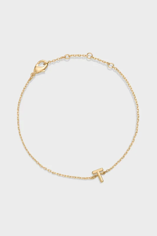 T - Letter Bracelet