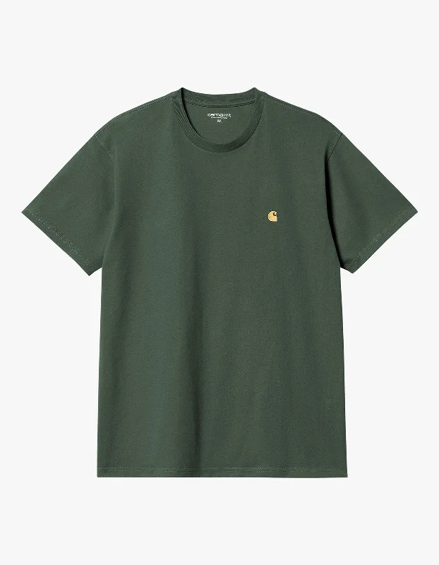 S/S Chase T Shirt - Sycamore Tree/Gold