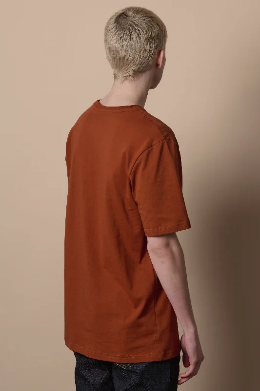 Men's Short Sleeve T Shirt - Cinnamon