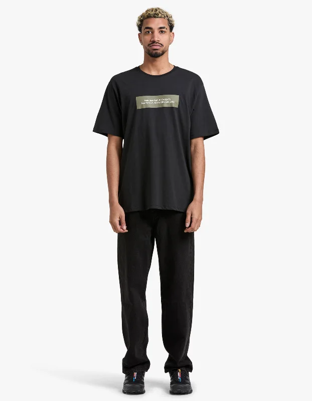 Saturdays Block Standard S/S Tee - Black