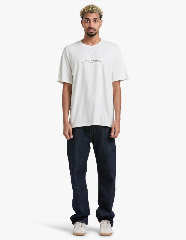 Saturdays Block Standard S/S Tee - Ivory