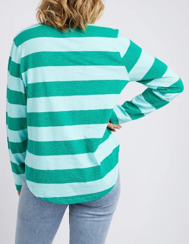 Elm Spritz Stripe L/S Tee