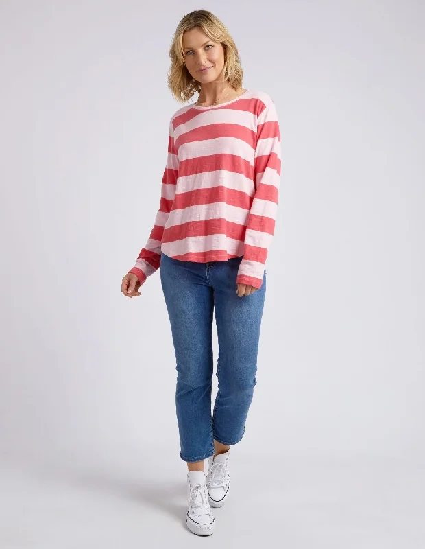 Elm Spritz Stripe L/S Tee