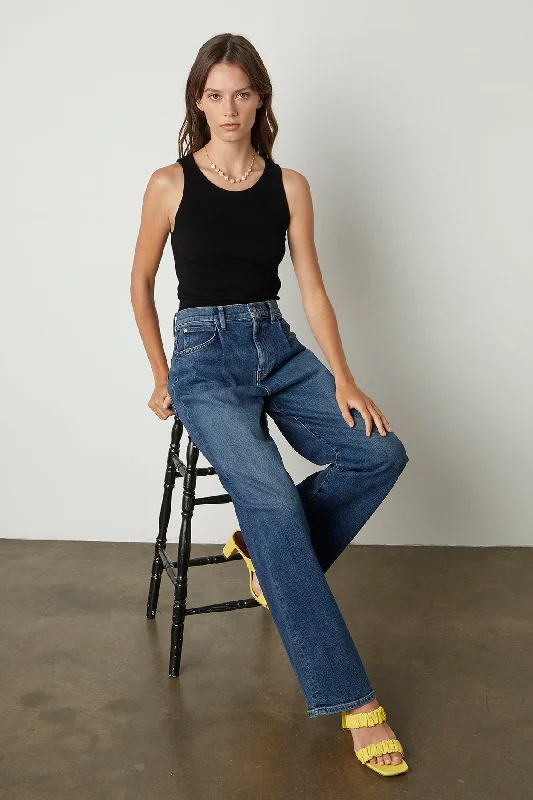 HARLOW HIGH RISE WIDE LEG DENIM