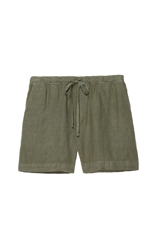 TAMMY DRAWSTRING LINEN SHORT