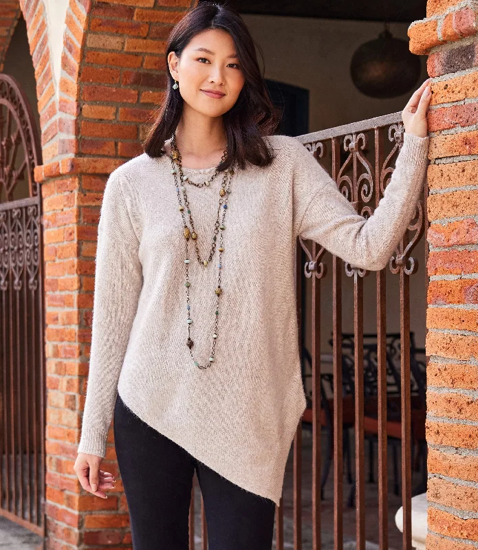 Asymmetric Hem Sweater