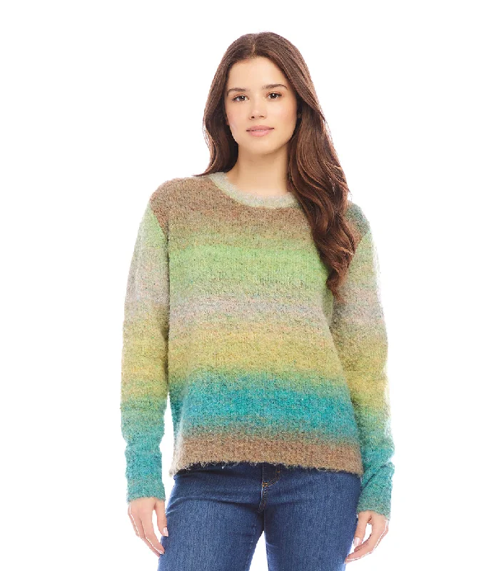 Ombre Boucle Sweater