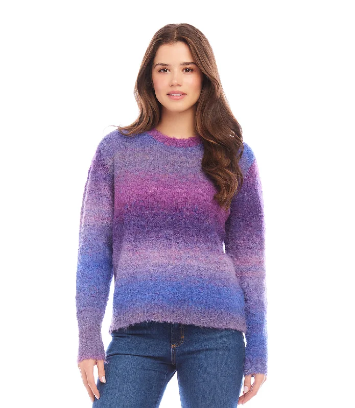 Ombre Boucle Sweater