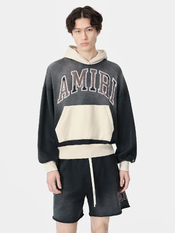 AMIRI VINTAGE OVERSIZED HOODIE - Black