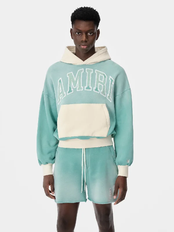 AMIRI VINTAGE OVERSIZED HOODIE - Sea Blue