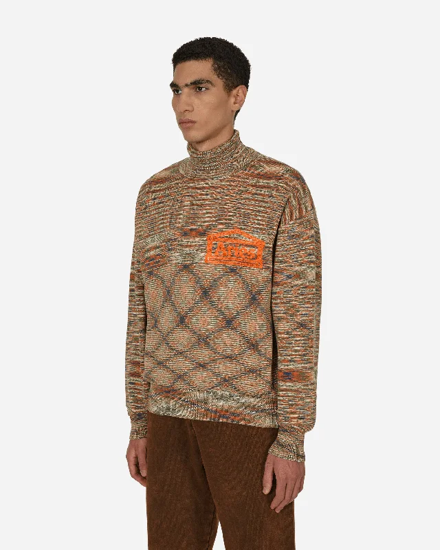 Temple Space Dye Turtleneck Multicolor