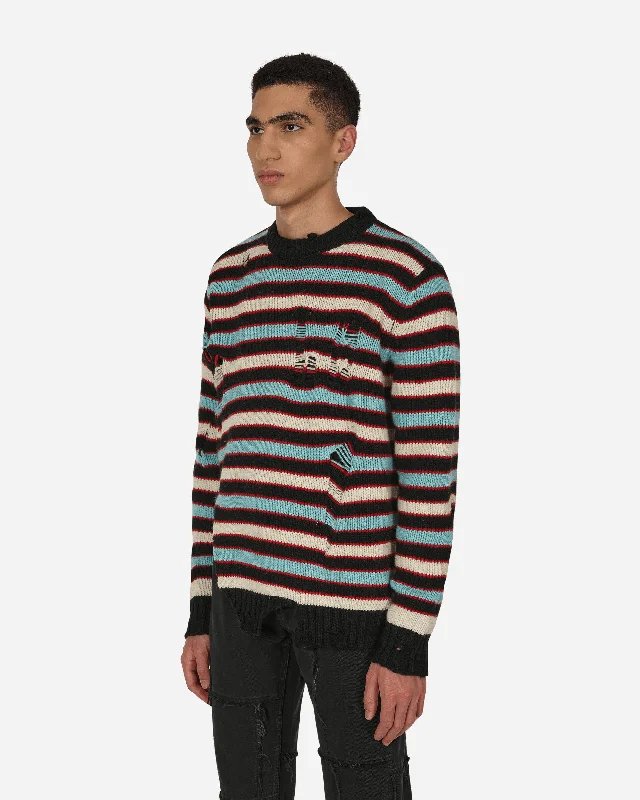 Mega Shred Stripe Sweater Multicolor