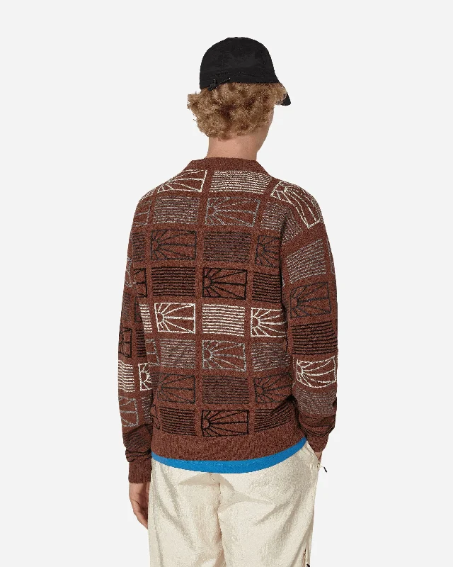 Logo Crewneck Sweater Brown