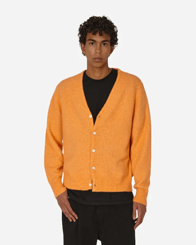 Brushed Cardigan Peach