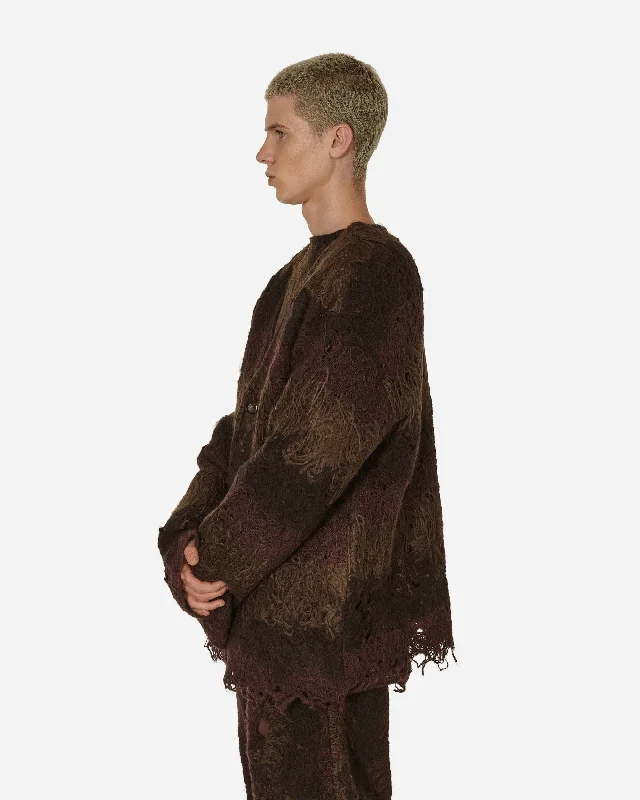 Doomboh Core Cardigan Brown